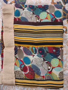 Colorful Printed Saree