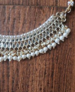 Kundan And Pearl Necklace