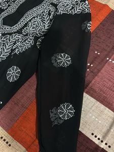 Black Embroidered Kurti