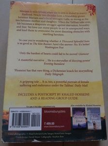 A Thousand Spendid Suns- Khaleed Hosseini