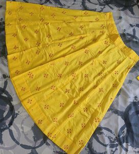 Yellow Heavy Lehenga Choli (Stitched) ✨😍