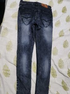 Denim Straight Leg Jumpsuit