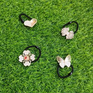Hair Tie Set ( Combo Of 4)