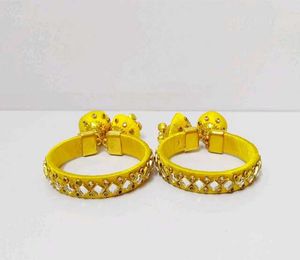 Green Yellow Bangle Set