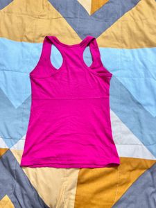 Pink Racerback Tank Top