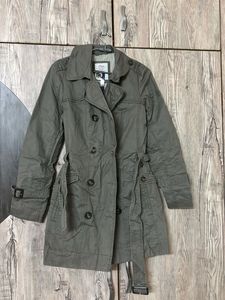 Olive Green Trench Coat