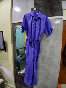 Vintage Blue Jumpsuit