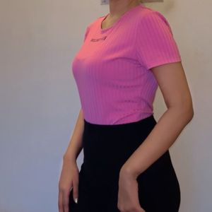 Shein Pink Bodysuit