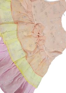 Cute Pink Ruffled Dress