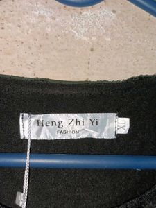 NEW Ladies  Lace Dress Mini Layered Black