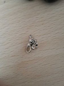 Silver Flower Nosering