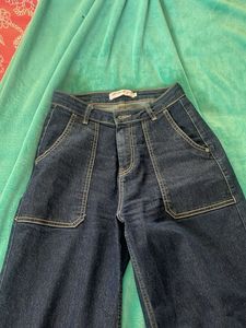 Blue Straight Fit Jeans