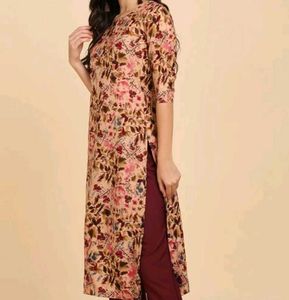 Floral Print Kurti