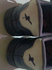 Sparx Black Shoe