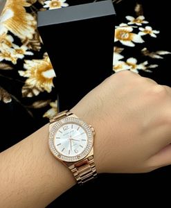 Replica Michael Kors Rose Gold Watch For Her