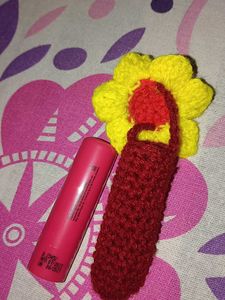 Free Lipbalm With Its Cute Crochet Holder