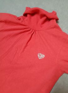 Polo Neck Girls Tshirt 8-10 Years