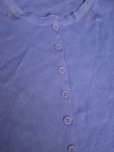 Trendy Lavender Cardigan