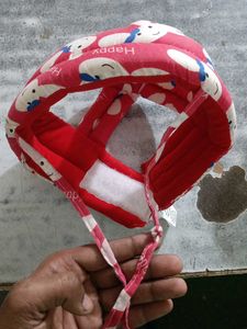 Baby Safety Helmet Red Colour