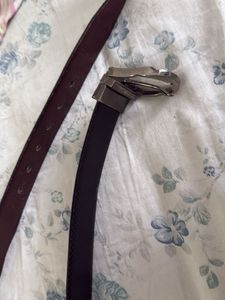 Reversibile Leather Belt