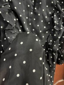 Polka Dot Ruffle Dress