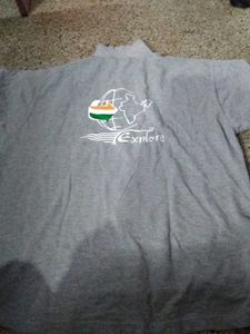 Gray Polo T-Shirt
