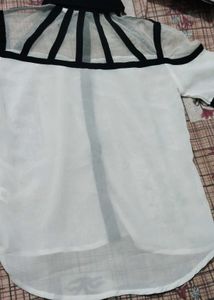 Beautiful Stylish Black &amp; White Shirt