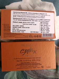 Makeup Revolution Face Highlighter Duo
