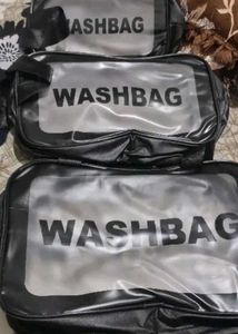 Washbag Set of 3/ Mackup Bag