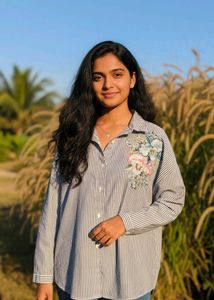 Striped Embroidered Shirt