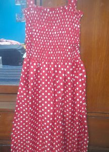 Red Polka Dot Dress