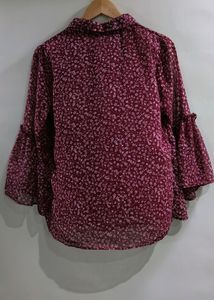 Ask Star Pretty Floral Top!