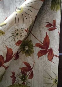Floral Print Saree