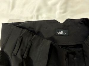 High-Waisted Black Shorts