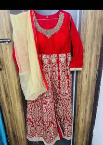 Red Lehenga Choli Set