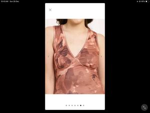 Shein sleeveless Tie and dye print maxi  dredd