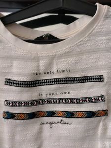 Inspirational Graphic Print Top