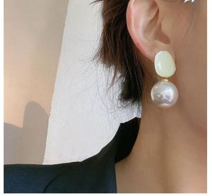 Beautiful Black &amp; White Pearl Earring Pack Of 2