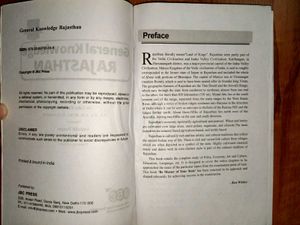 General Knowledge Rajasthan