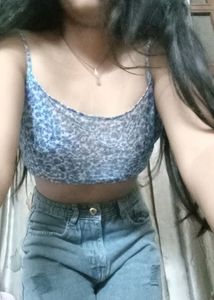 Floral Striped Top For Girls