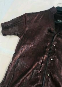 men&#39;s Stylish coffee brown Shirt