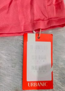 ✅ URBANIC Brand New Pink Off-Shoulder Midi Dress✅