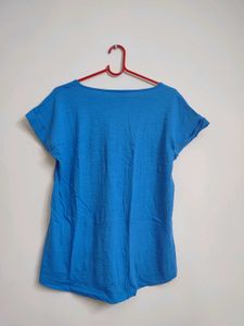 Blue Casual T-shirt