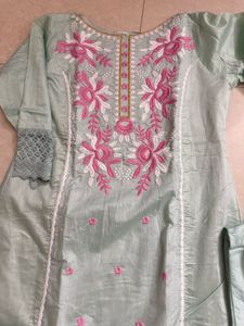 Embroidered Kurta Set