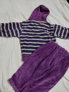 [Unisex] Kids Winter Hoodie Pant Co Ord Set