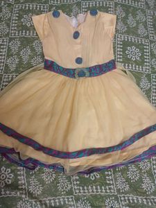 Lemon Yellow Frock