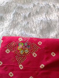 New Pink Saree
