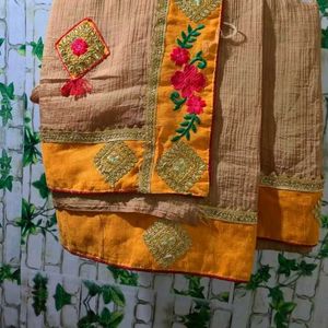 Embroidered Saree