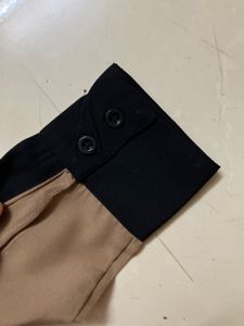 Chemistry Chic Blouse with Black Trim