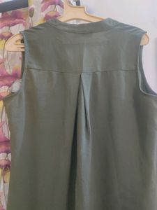 Olive Green Dress